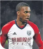  ??  ?? West Brom striker Daniel Sturridge