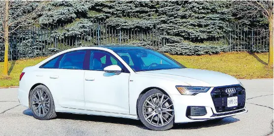  ?? PHOTOS: BRIAN HARPER/DRIVING ?? The 2019 Audi A6 is a refined and luxurious ride, writes Brian Harper, especially when it’s gussied up with more than $21,000 worth of optional upgrades.