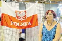  ??  ?? Sylviane Randon la présidente de l’amicale polonaise.