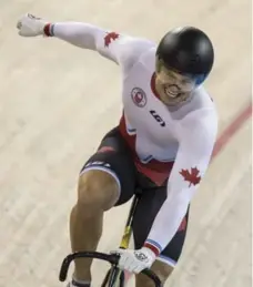  ?? BERNARD WEIL/TORONTO STAR ?? Hugo Barrette of the Magdalen Islands is the first Canadian man to be among the top 10 of the world cycling rankings in the last 20 years.