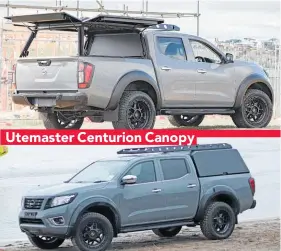  ??  ?? Utemaster Centurion Canopy