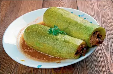  ?? PHOTO: 123RF ?? Kousa mahshi – zucchini stuffed with rice and meats.