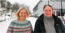  ?? ?? Cecilie Nyland og Kristine Knudsen håper «Finn din greie» vil fortsette i mange år.