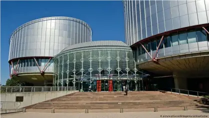  ??  ?? Европейски­й суд по правам человека в Страсбурге