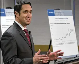  ?? AMERICAN-STATESMAN FILE PHOTO ?? Texas Comptrolle­r Glenn Hegar said it’s too early to say how much money will be available for the two-year budget cycle. Three major costs came to his mind, though: public education, health care and college tuition.