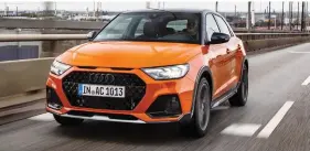  ??  ?? Audi A1 Citycarver, l’A-Suv premium dei Quattro Anelli