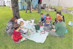  ??  ?? Llanberis Community Fete organised by Wild Elements