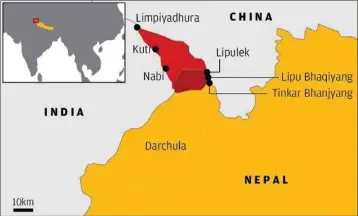  ?? SOURCE: SCMP ?? The Nepalese PM has already announced that the Government going to issue a new map showing both the Lipulekh Pass and the Kalapani area as being within Nepal