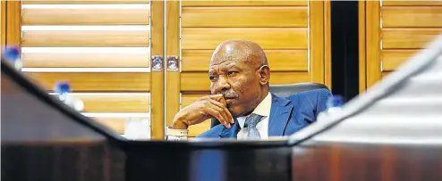  ?? Picture: Moeletsi Mabe ?? Reserve Bank governor Lesetja Kganyago has been critical of calls to nationalis­e the Bank.