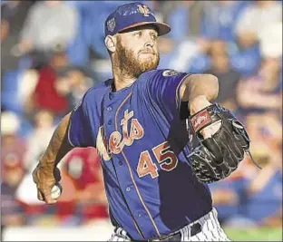  ?? USA TODAY SPORTS ?? Zack Wheeler has yet another horrid spring training start against Nationals Thursday, lasting just two innings and giving up five runs on seven hits.