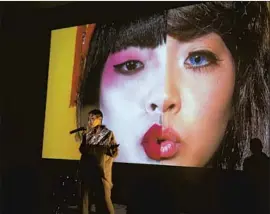  ?? Farrah Su ?? KYOKO TAKENAKA’S short film “Home” has been widely seen via social media. The piece has been presented as a live performanc­e too, as it was in Los Angeles.