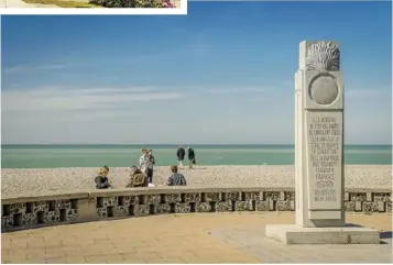  ??  ?? À Dieppe, le monument aux Fusiliers du Mont-Royal.