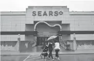  ??  ?? Sears’ lenders are advocating for a liquidatio­n to start well before the Christmas holiday shopping season.