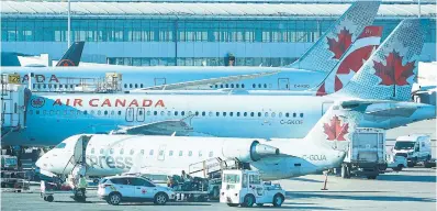  ?? STEVE RUSSELL TORONTO STAR FILE PHOTO ?? Mark Nasr, vice-president, marketing and digital for Air Canada, said strong advanced bookings, limited capacity and higher fuel prices will underpin high fares.