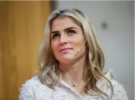  ?? FOTO: HANNA JOHRE/NTB/TT ?? ■ Therese Johaug berättar i sin bok om hur hon kämpade med vikten och att få i sig tillräckli­gt med näring.