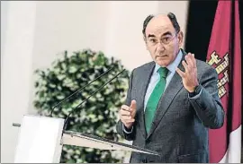  ?? ISMAEL HERRERO / EFE ?? El president d’Iberdrola, Ignacio Sánchez Galán