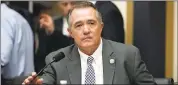  ?? CAROLYN KASTER — THE ASSOCIATED PRESS ?? Rep. Trent Franks, R-Ariz., says in a statement that he never physically intimidate­d, coerced or attempted to have any sexual contact with any member of his congressio­nal staff.