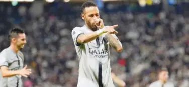  ?? File / Agence France-presse ?? ±
Neymar left Barcelona for PSG in 2017 for a world-record 222m euros, but it is his move from boyhood club Santos to Barca in 2013 which has caused controvers­y.