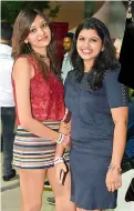  ??  ?? Ankita and Shreya