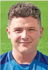  ??  ?? Danny Cavanagh was on the scoresheet for Lochee United.