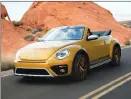  ??  ?? The 2017 Volkswagen Beetle Dune. (Image courtesy of Volkswagen)