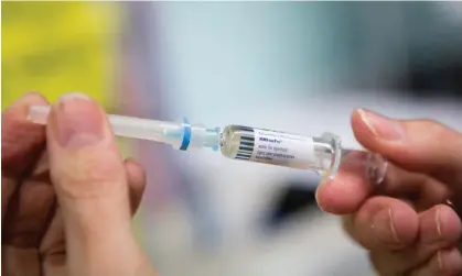  ?? ?? The MMR vaccine protects against measles, mumps and rubella. Photograph: MediC Pix/Alamy