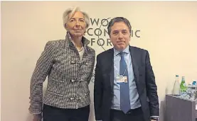  ??  ?? Relación. La Argentina y el FMI vuelven mostarse en sintonía.