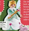  ?? ?? MÄRCHENHEL­DIN
Playmobil Prinzessin,
Fr. 3.95, bei Coop City.
Es geht auch ohne Prinz!