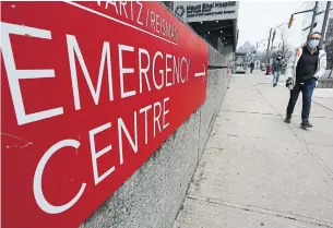  ?? RICHARD LAUTENS TORONTO STAR ?? The medical community is alternatin­g between rage and resignatio­n, and hospitals are close to tipping, Bruce Arthur writes. This has to be the end of the half- measures.