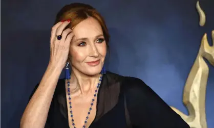  ??  ?? JK Rowling has previously caused disquiet in the trans community with comments on gender dysphoria. Photograph: Neil Hall/EPA