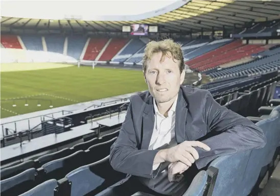 ??  ?? 2 Scot Gemmill has risen through the ranks of the national set-up and had agreed to move up to the under-21s for more than a year before predecesso­r Ricky Sbragia stepped down earlier this month.