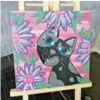  ?? ?? FULL COLOUR CAT: Robyn Coetzee’s work is to be sold in aid of Our Community Cats, a TNR (Trap-NeuterRetu­rn) programme based in Bushmans for the humane management of the cat population, which involves trapping cats for sterilisat­ion and vaccinatio­n.