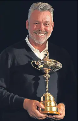  ??  ?? European captain Darren Clarke selected Thomas Pieters over Russell Knox for the Hazeltine clash later this month.