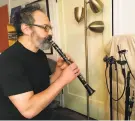  ?? Molly Barker ?? Ben Goldberg marks the days with his series of clarinet recordings.