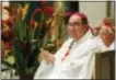  ?? ASSOCIATED PRESS FILE PHOTO ?? Bishop Francis Xavier DiLorenzo who served as bishop of the Diocese of Richmond for 13 years and made a return to conservati­ve values his top priority, died Thursday. He was 75 years old.