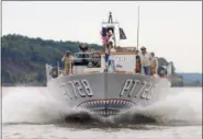  ?? JOHN A. MUSOLINO PHOTO ?? A look at one of four WWII-era PT boats owned by developer Robert Iannucci.