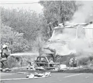  ??  ?? Cuando ‘El Marro’ estaba libre se dieron bloqueos constantes; en contrapart­e el boom automotriz ha consolidad­o a Celaya. /