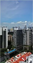  ?? PICTURES: SAMUEL ISAAC CHUA/THE EDGE SINGAPORE ?? Helios Residences has seen a streak of unprofitab­le resale transactio­ns over the past three years