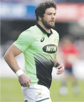  ?? Picture: Gallo Images ?? STILL AT THE HELM. Despite the shake-up in Springbok rugby, it looks likely that Warren Whiteley will stay on as captain.