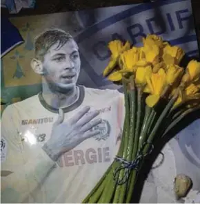  ?? DM PIC ?? The funeral of Cardiff City striker Emiliano Sala took place in his home village in Argentina on Saturday.