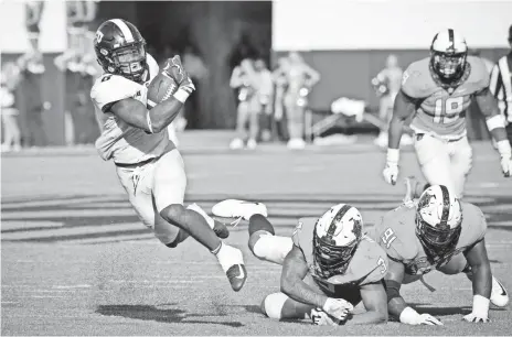  ?? ROB FERGUSON, USA TODAY SPORTS ?? TCU running back Darius Anderson rushed for 160 yards and three touchdowns in Saturday’s win.