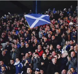  ??  ?? Scotland fans may return to Hampden for Euro 2020 in June