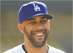  ?? Jayne Kamin- Oncea / Gett y Images files ?? L.A. Dodgers pitcher David Price has gifted US$1,000 to every player in the Dodgers’ minor league system.