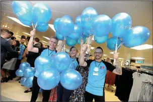  ??  ?? The opening of the new Primark store at Leicester’s Fosse Park last Thursday. Picture: Chris Gordon