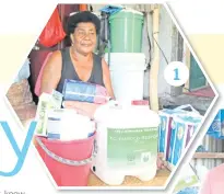  ?? Picture: ADRA Fiji ?? 1
Alini Gonewai, 65, of Ekubu Village.