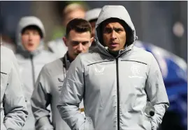  ?? ?? Rangers right-back James Tavernier before the Sparta victory