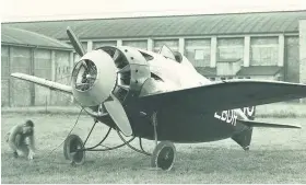  ??  ?? Things we have learned from Duncan Greenman’s Bristol Flyer e-journal: “The Bristol Racer had many innovative features to improve both performanc­e and aerodynami­c efficiency. Unfortunat­ely, the revolution­ary ideas didn’t really work in practice and the aircraft only flew seven times. On almost every flight it tried to decapitate the pilot