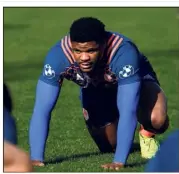  ?? (Photo AFP) ?? A Marcoussis avec les Bleus, Danty, joueur du Stade Français, ne décolère pas...