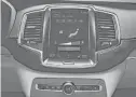  ??  ?? The Sensus infotainme­nt system, with a 9-inch iPad tablet-like touchscree­n is located above the center console as its crown jewel.