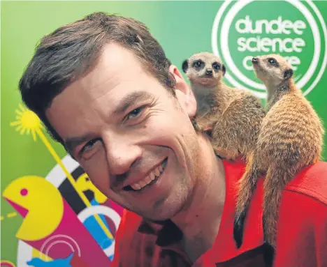  ??  ?? AS part of Dundee Science Festival, “Animals and the Environmen­t Weekend” will see a diverse variety of creatures descend on Dundee Science Centre on Saturday and Sunday.
On Saturday, visitors can meet a group of Guide Dog puppies in training and take...